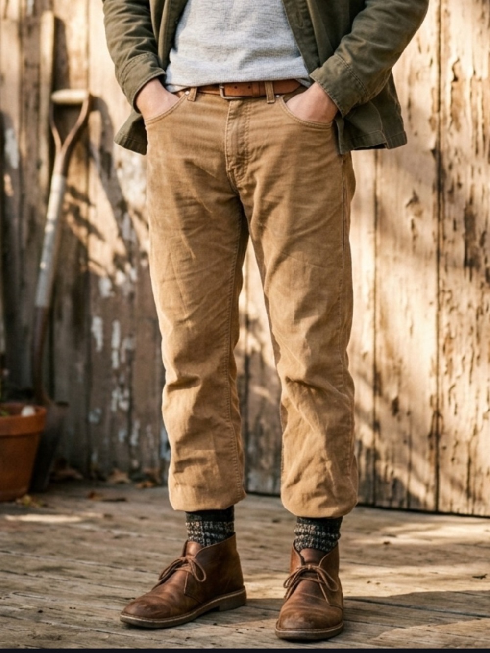 GAP Men's Khaki/Tan Chino Pants